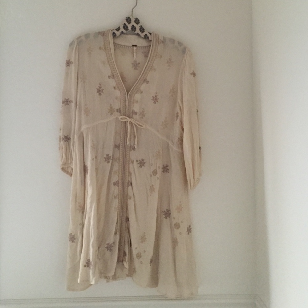Free People Embroidered Tunic